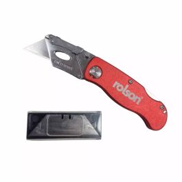 Rolson Folding Lock-Back Utility Knife with 10 blades | R8261| Dortech ...